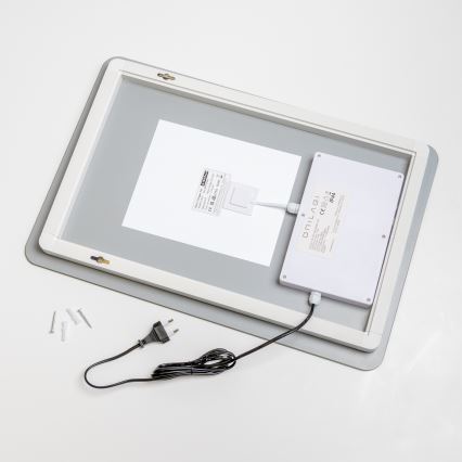 Brilagi - LED-beheizter Badezimmerspiegel DIANA LED/13W/230V 60x40 cm IP44 CRI 90 dimmbar + CCT