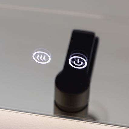 Brilagi - LED-beheizter Badezimmerspiegel DIANA LED/17W/230V 60x60 cm IP44 CRI 90 dimmbar + CCT