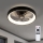 Brilagi - dimmbarer LED-Deckenventilator 34 W / 230 V, 3000-6500 K, Ø 50 cm, schwarz, mit Fernbedienung