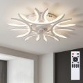 Brilagi - dimmbarer LED-Deckenventilator, 70 W/230 V, Ø 76 cm, Weiß + Fernbedienung