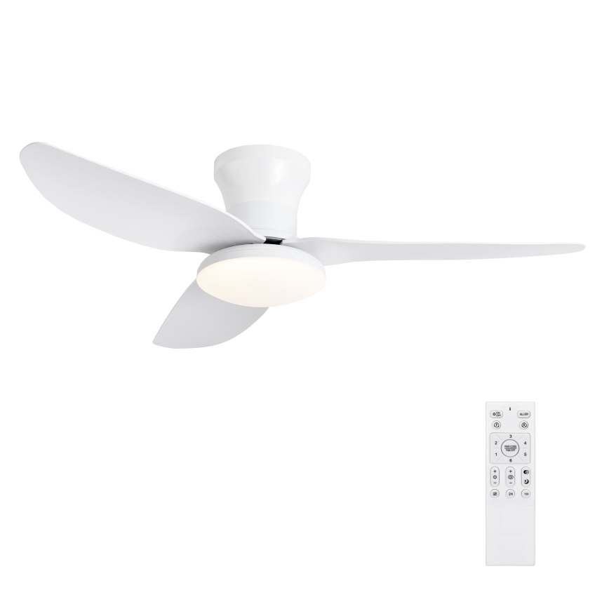 Brilagi - LED-dimmbarer Deckenventilator LED/30W/230V 3000-6500K weiß + Fernbedienung