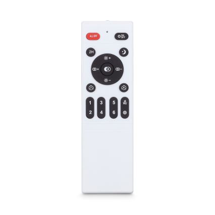 Brilagi - Dimmbarer LED-Deckenventilator LED/34W/230V Ø 83 cm schwarz + Fernbedienung
