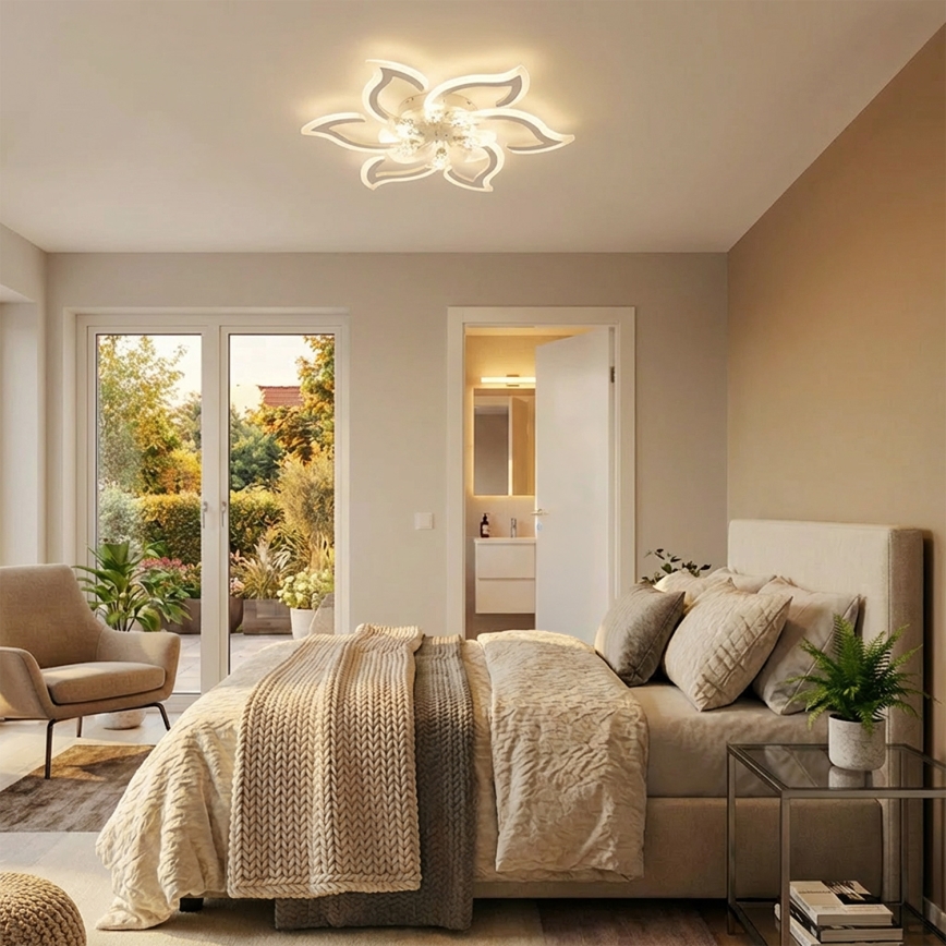 Brilagi - LED-dimmbarer Deckenventilator LED/34W/230V 3000-6500K Ø 83 cm weiß + Fernbedienung