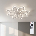 Brilagi - Dimmbarer LED-Deckenventilator LED/44W/230V 3000-6500K Ø 90 cm weiß + Fernbedienung