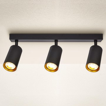 Brilagi - dimmbarer LED-Einbaustrahler SELE 3xGU10/6,5W/230V 2700-6500K schwarz/gold