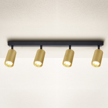 Brilagi - Dimmbarer LED-Einbaustrahler SELE GOLDEN 4xGU10/6,5W/230V 2700-6500K schwarz/gold