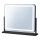 Brilagi - dimmbarer LED-Make-up-Spiegel ARIZONA LED/25W/230V 3000/4000/6500K 55x44 cm schwarz