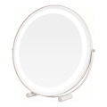 Brilagi - dimmbarer LED-Make-up-Spiegel FLORIDA LED/17W/230V 3000/4000/6500K Ø 42 cm weiß