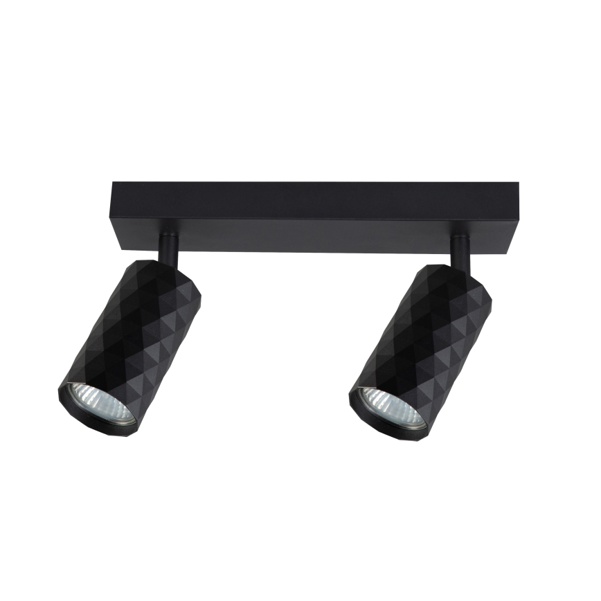 Brilagi - LED RGBW dimmbarer Deckenspot SELE DIAMANT 2xGU10/4,8W/230V 3000K schwarz + Fernbedienung