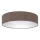 Brilagi - dimmbares Deckenleuchte VELVET SMARTIX LED/36W/230V 3000-6000K Ø 55 cm braun Wi-Fi Tuya Beacon + Fernbedienung