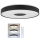 Brilagi - dimmbares LED-Deckenlicht JAMIS LED/48W/230V 3000-6500K Ø 39 cm schwarz + Fernbedienung