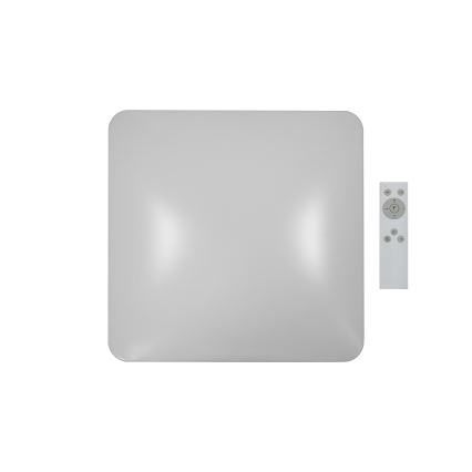 Brilagi - Dimmbare LED-Deckenleuchte VELVET SQUARE LED/24W/230V 3000/4000/6500K + Fernbedienung dunkelblau