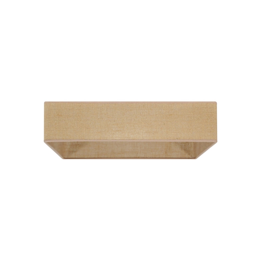 Brilagi - Dimmbare LED-Deckenleuchte VELVET SQUARE SMART LED/36W/230V 2700-6500K Wi-Fi Tuya + Fernbedienung braun