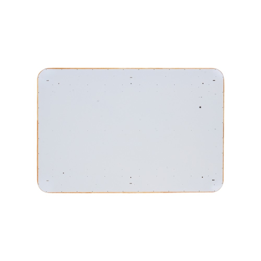 Brilagi - Dimmbare LED-Deckenleuchte MOLINA SQUARE LED/128W/230V 3000-6000K Eiche 90x60 cm + Fernbedienung