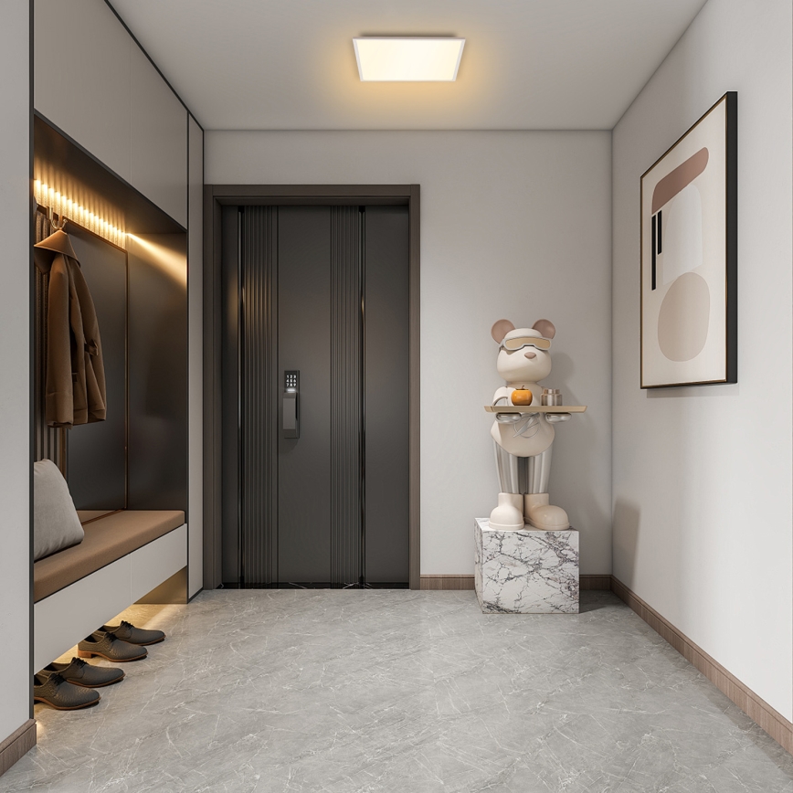 Brilagi - LED-dimmbare Deckenleuchte SLIMFRAME LED/36W/230V 45x45 cm 3000-6000K weiß + Fernbedienung