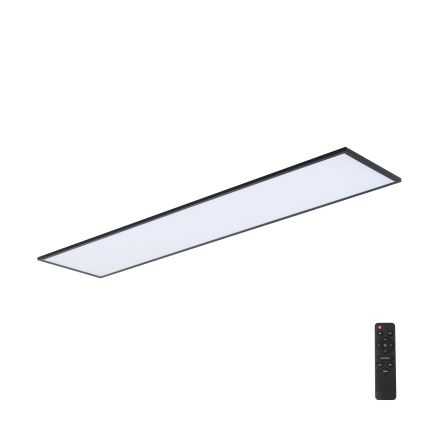 Brilagi - LED dimmbare Deckenleuchte SLIMFRAME LED/58W/230V 120x30 cm 3000-6000K schwarz + Fernbedienung