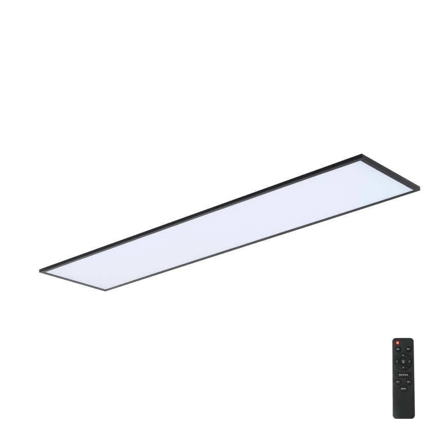 Brilagi - LED dimmbare Deckenleuchte SLIMFRAME LED/58W/230V 120x30 cm 3000-6000K schwarz + Fernbedienung
