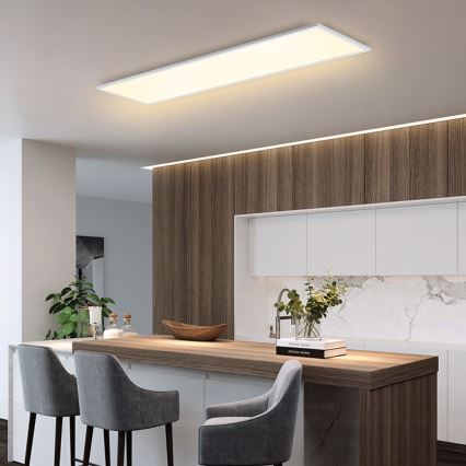 Brilagi - SLIMFRAME dimmbare LED-Deckenleuchte 58W/230V 120x30 cm 3000-6000K weiß + Fernbedienung