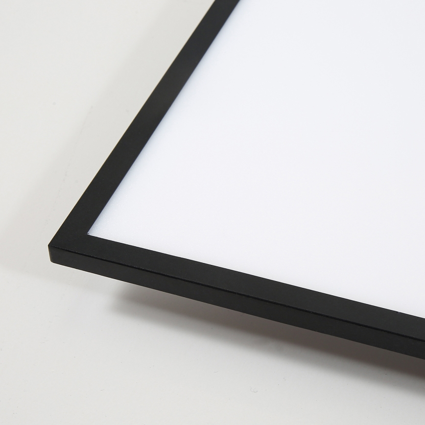 Brilagi - dimmbare LED-Deckenleuchte SLIMFRAME LED/58W/230V 60x60 cm 3000-6000K schwarz + Fernbedienung