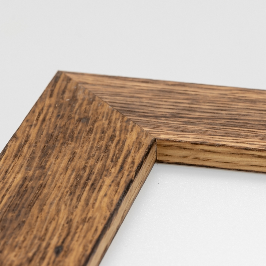 Brilagi - Dimmbare LED-Deckenleuchte SLIMFRAME WOOD LED/36W/230V 49,5x49,5 cm 3000-6000K Braun + Fernbedienung