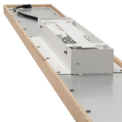 Brilagi - Dimmbares LED-RGBW-Panel WOODY FRAME LED/34W/230V 11,5x123 cm 2700-6500K Eiche + Fernbedienung