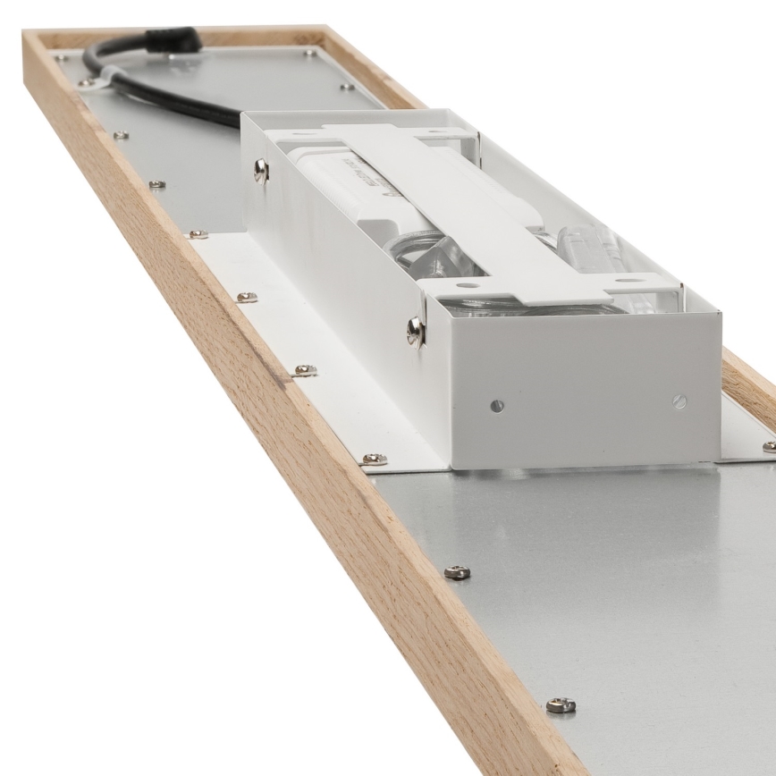 Brilagi - Dimmbares LED-RGBW-Panel WOODY FRAME LED/34W/230V 11,5x123 cm 2700-6500K Eiche + Fernbedienung