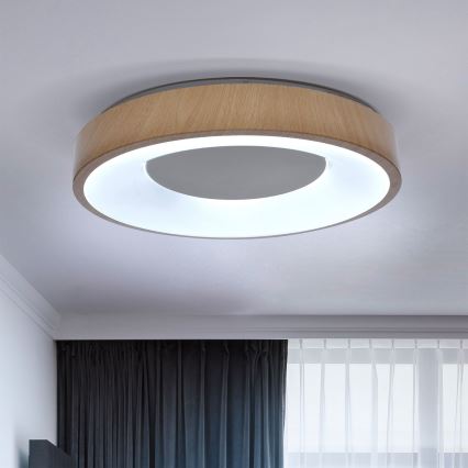 Brilagi - LED dimmbares Deckenleuchte DORIA LED/48W/230V 3000-6500K Ø 39 cm + Fernbedienung