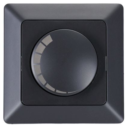 BRILAGI - Drehdimmer mit Rahmen 110W/230V schwarz