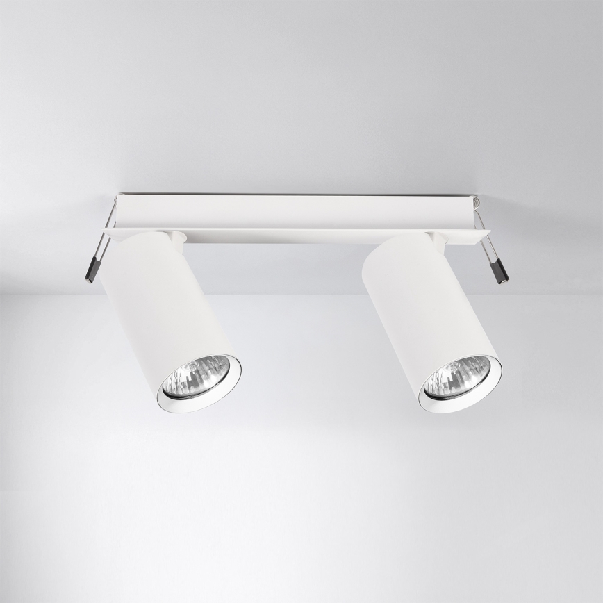Brilagi - Einbauleuchte SELE 2xGU10/30W/230V weiß