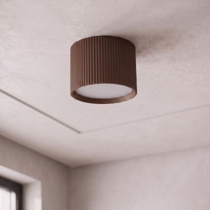 BRILAGI - Einbauleuchte STRIPY 1xGX53/15W/230V 60x82 mm braun