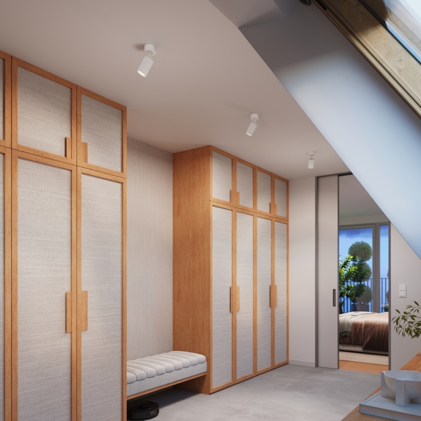 Brilagi - Einbaustrahler CRESTO 1xGU10/10W/230V weiß