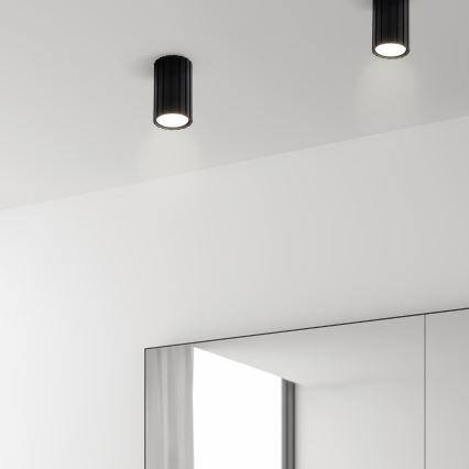 Brilagi - Einbaustrahler CRISPINA 1xGU10/10W/230V 10 cm schwarz