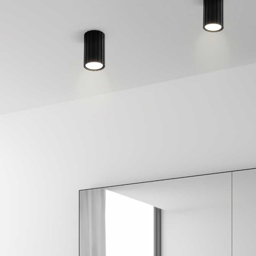 Brilagi - Einbaustrahler CRISPINA 1xGU10/10W/230V 10 cm schwarz