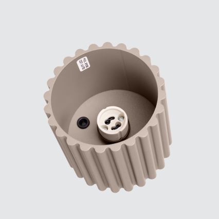 Brilagi - Einbaustrahler SFERA 1xGU10/10W/230V Ø 10 cm taupe