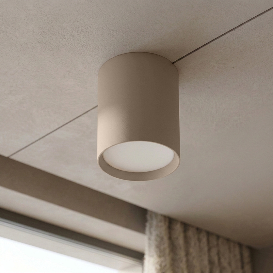 BRILAGI - Einbaustrahler SMOOTH LONG 1xGX53/15W/230V 100x82 mm beige