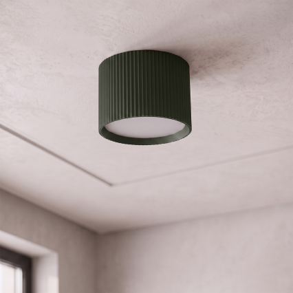 BRILAGI - Einbaustrahler STRIPY 1xGX53/15W/230V 60x82 mm dunkelgrün
