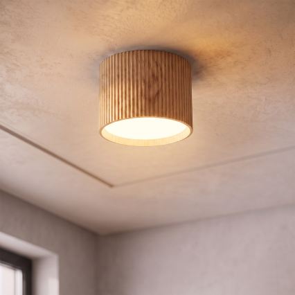 BRILAGI - Einbaustrahler STRIPY 1xGX53/15W/230V 60x82 mm Eichen-Dekor
