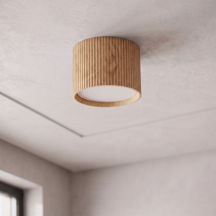 BRILAGI - Einbaustrahler STRIPY 1xGX53/15W/230V 60x82 mm Eichen-Dekor