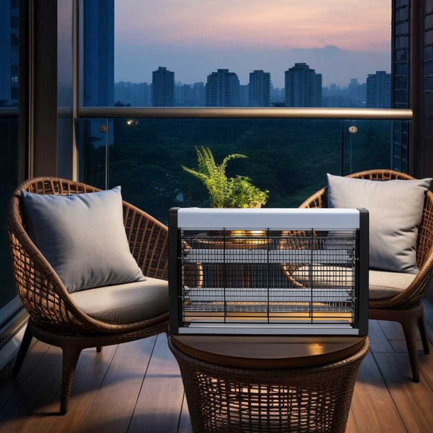 Brilagi - Elektrischer Insektenvernichter 2xUV/10W/230V 60 m2