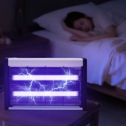 Brilagi - Elektrischer Insektenvernichter 2xUV/10W/230V 60 m2