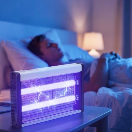 Brilagi - Elektrischer Insektenvernichter 2xUV/10W/230V 60 m2