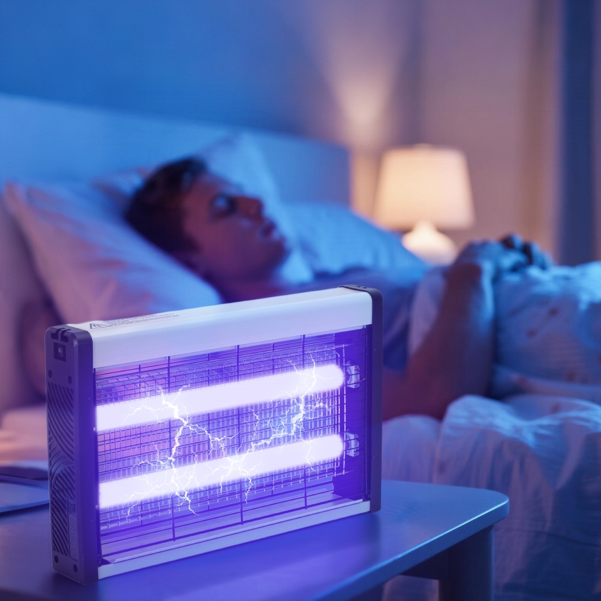 Brilagi - Elektrischer Insektenvernichter 2xUV/10W/230V 60 m2