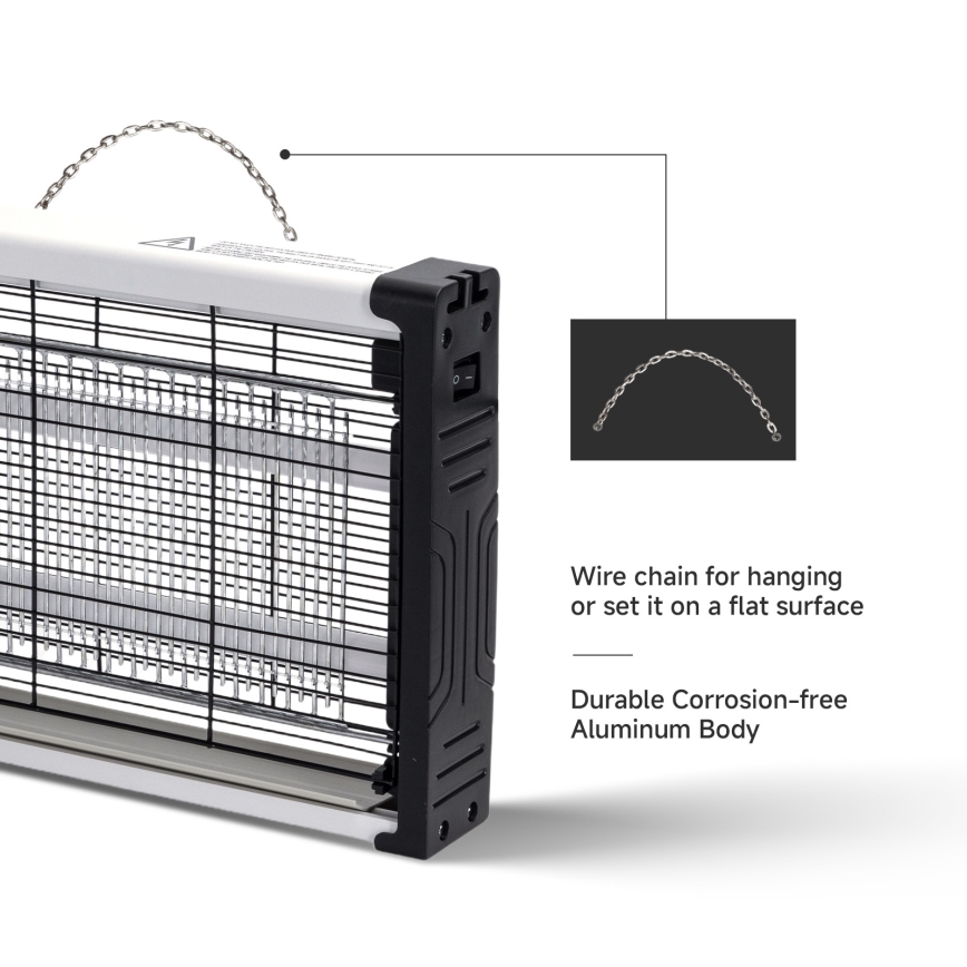 Brilagi - Elektrischer Insektenvernichter 2xUV/10W/230V 60 m2