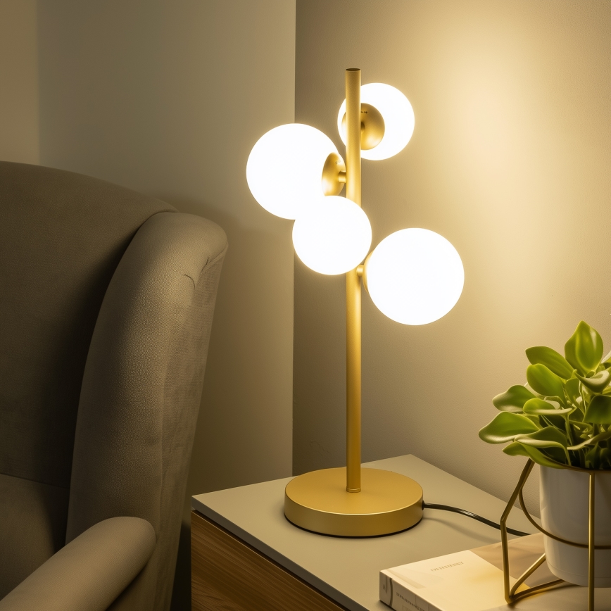Brilagi - Ersatzglas für Hängeleuchte, Wandleuchten und Lampen MISTEL, MILLA d 10 cm weiß