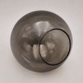 Brilagi - Ersatzglas für Kronleuchter und Lampe MALIVA E14, Ø 13 cm, rauchfarben