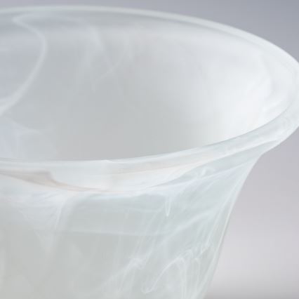 BRILAGI - Ersatzglas für Kronleuchter und Wandleuchte CLASSIC E14, Ø 11 cm, Weiß