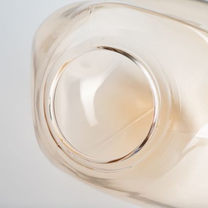 BRILAGI - Ersatzglas für Kronleuchter, Wand- und Deckenleuchte VULCANO E27 Ø 25 cm rauchiges Beige