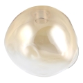 Brilagi - Ersatzglas für Kronleuchter, Wand- und Deckenleuchten VULCANO G9, Ø 15 cm, rauchbeige