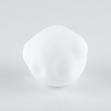 Brilagi - Ersatzglas für Kronleuchter, Wandleuchte und Deckenleuchte VULCANO G9 Ø 15 cm weiß
