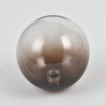 Brilagi - Ersatzglas für Kronleuchter, Wandleuchte und Lampe MISTEL, MILLA, Ø 12 cm, rauchbraun